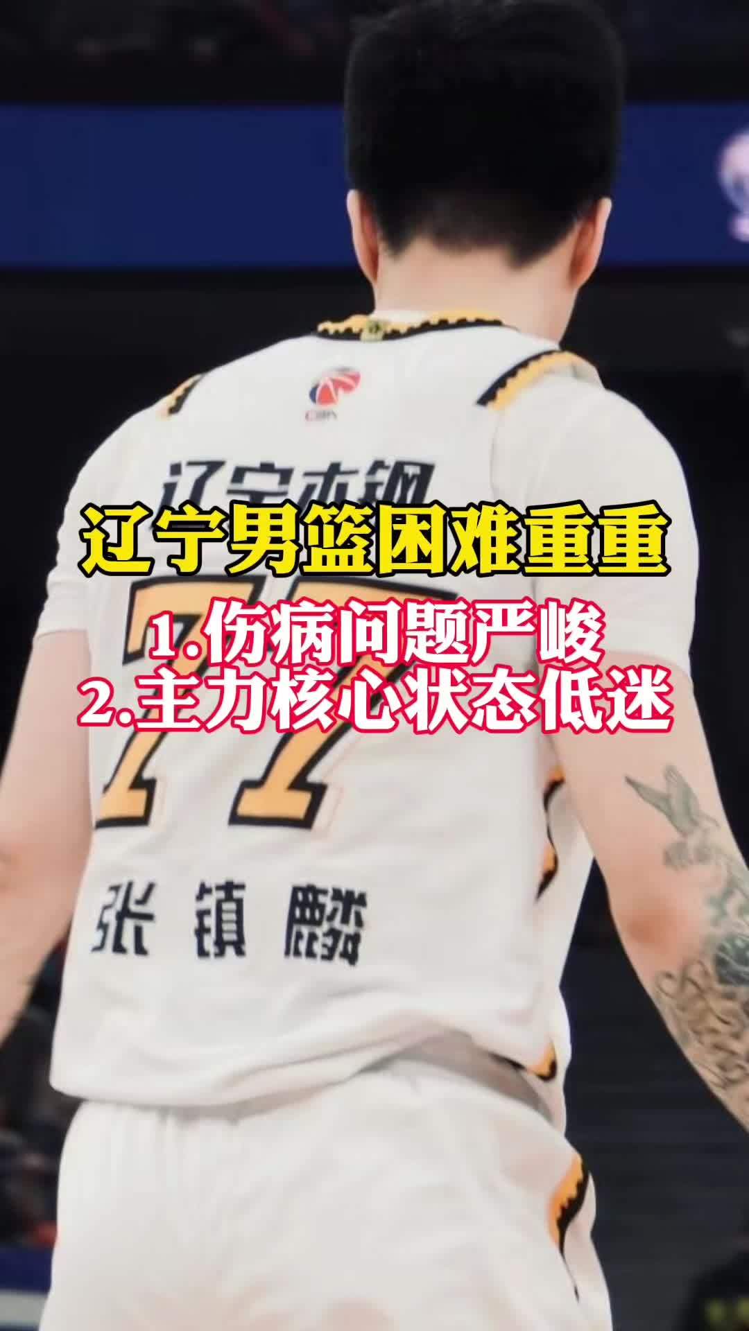 辽宁男篮遭遇困境，球队面临挑战